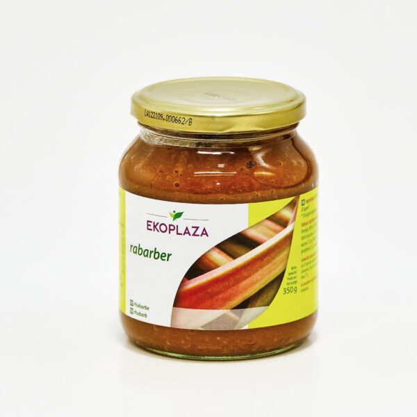 Rabarberipüree agaavisiirupiga 350g Ekoplaza