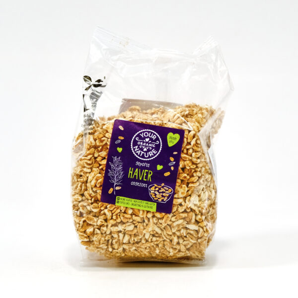 Paisutatud kaer 100g Your Organic Nature