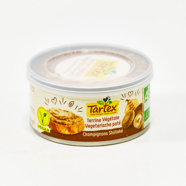 Taimne pasteet šiitake seentega 125g Tartex