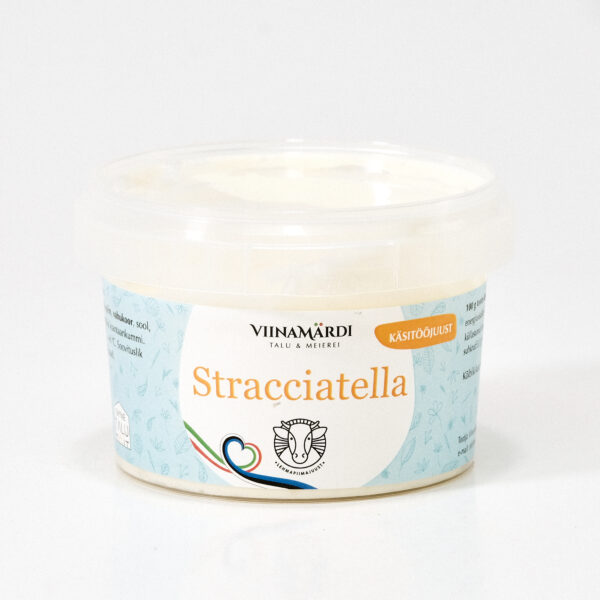 Juust Stracciatella (tavatoode) 180g Viinamärdi