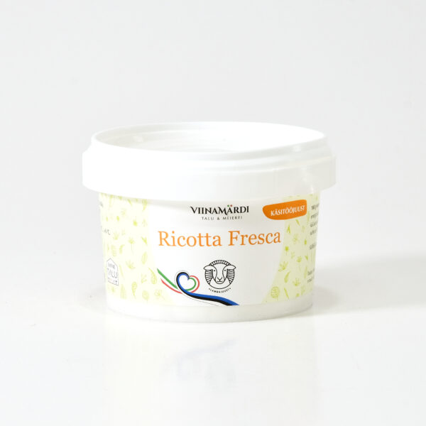 Ricotta Fresca lambapiimast (tavatoode) 200g Viinamärdi