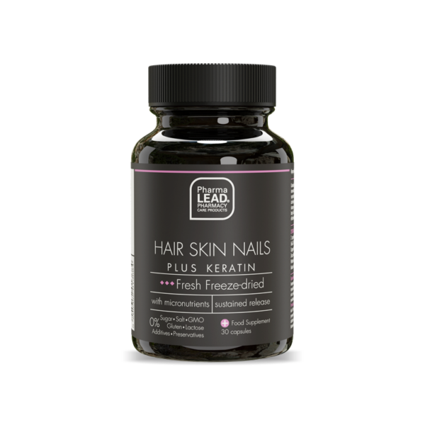 Juuksed, küüned, nahk+keratiin 30tbl Pharma Lead
