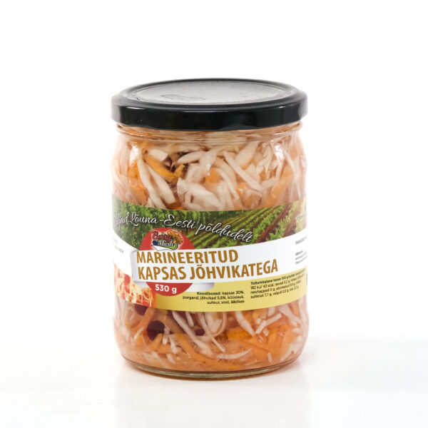 Marineeritud kapsas jõhvikatega (tavatoode) 530g Berrymush
