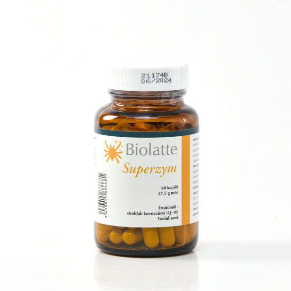 Toidulisand Superzym 60tk Biolatte