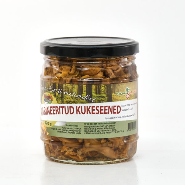 Marineeritud kukeseened 420g Berrymush