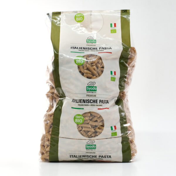Spiraalid täistera durumnisujahust Byodo 5kg (AINULT TÄISKOTINA!)