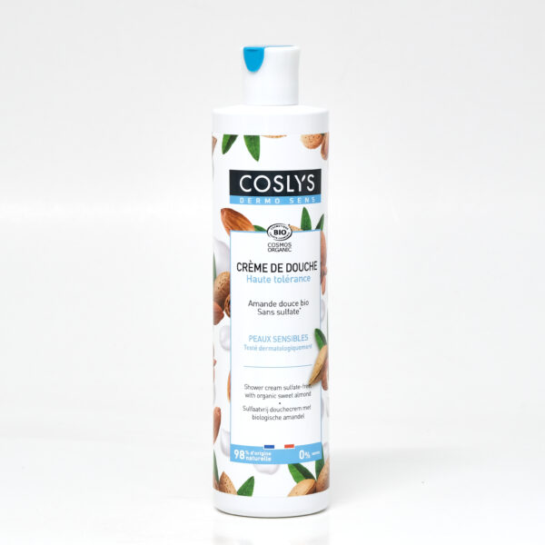 Dušikreem allergeenivaba magusmandliga 380ml Coslys