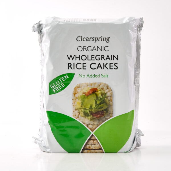 Riisivahvlid soolata 130g Clearspring