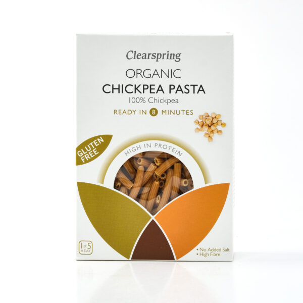 Makaronid kikerhernejahust 250g Clearspring