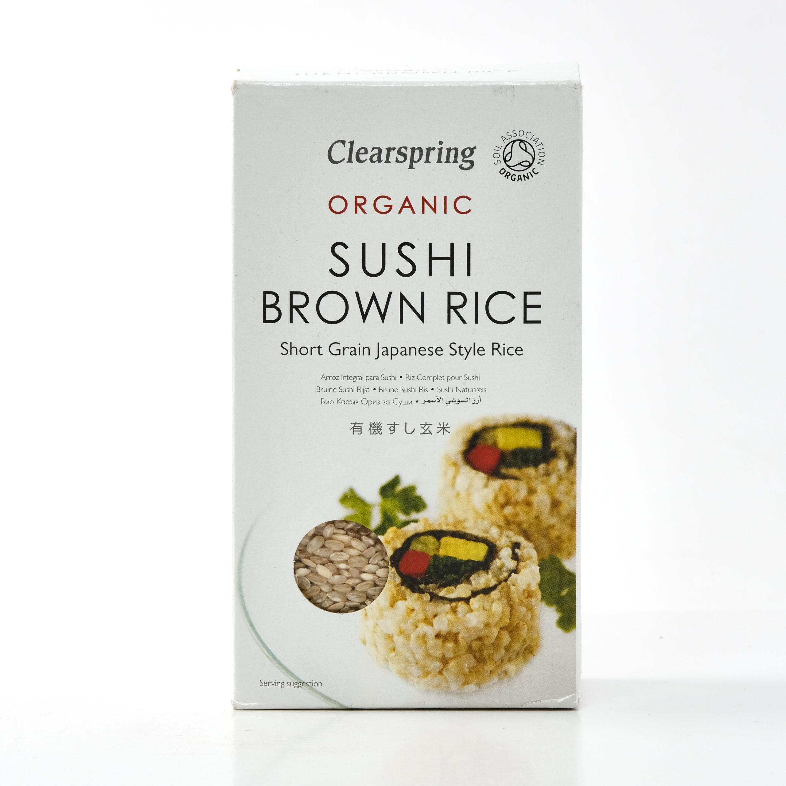 Sushi riis tume 500g Clearspring