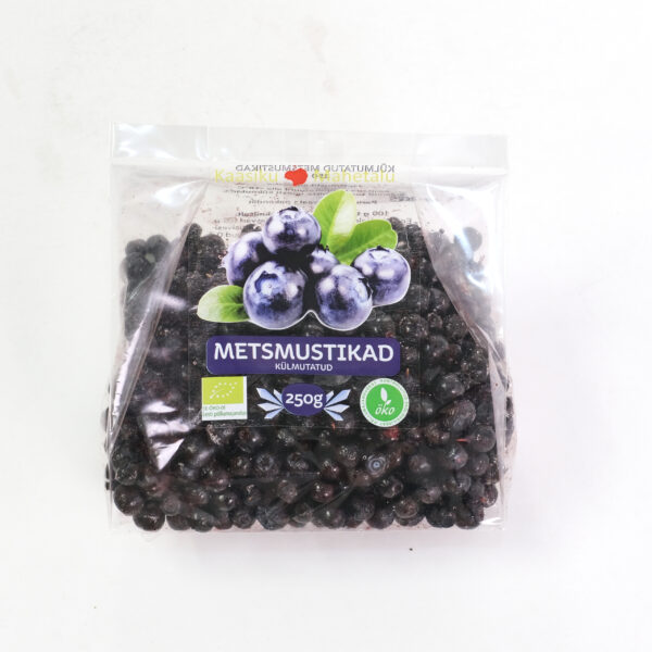 Metsmustikad (sügavkülmutatud) 250g Kaasiku Mahetalu