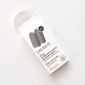 Hambaharja vahetuspead nailonist, medium 2tk Caliquo