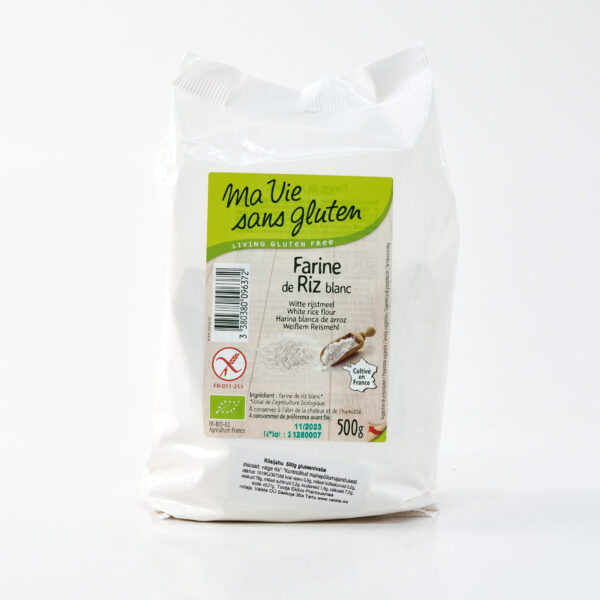 Valge riisi jahu 500g Ekibio