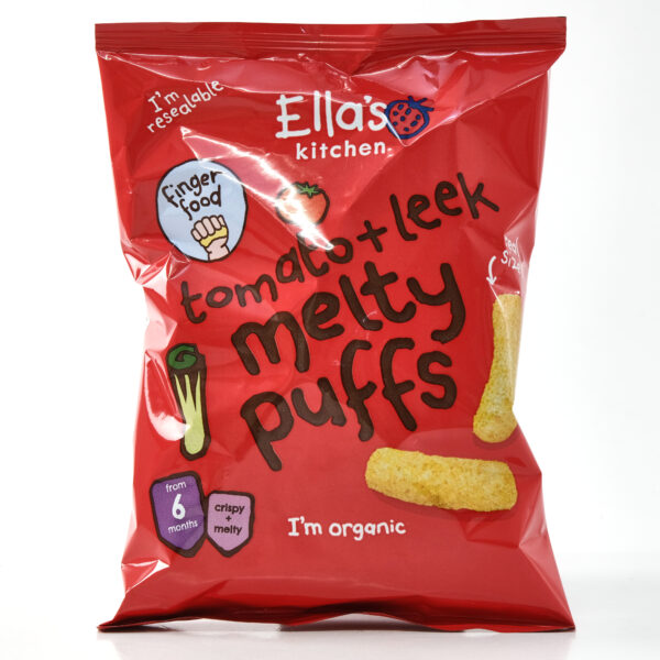 Tomati-porrulaugu maisipulgad 20g Ella's Kitchen