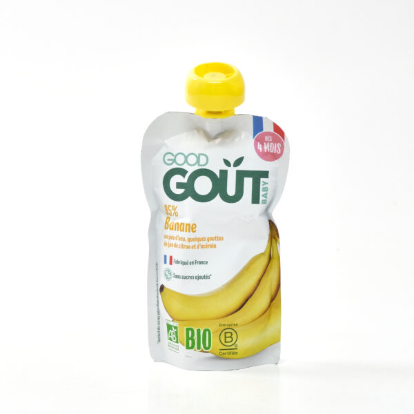 Banaanipüree alates 4. elukuust 120g Good Gout