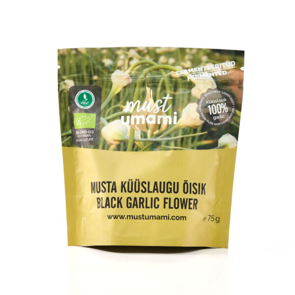 Musta küüslaugu õisikud 75g Must Küüslauk OÜ