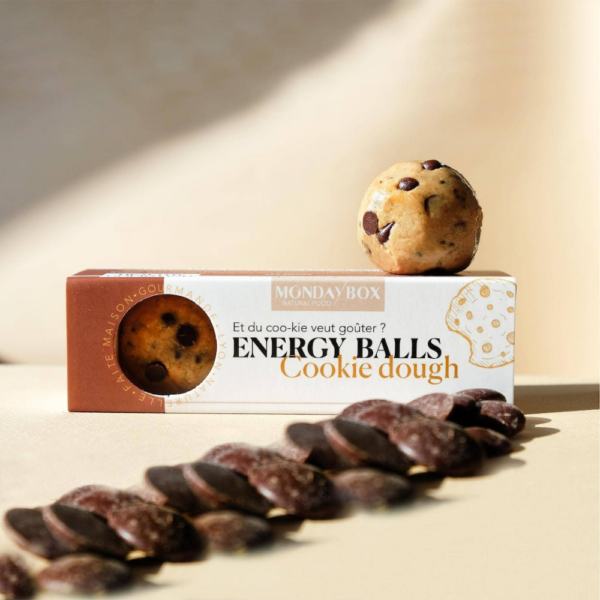 Energiapallid "Küpsisetainas" 3*18g Monday Box