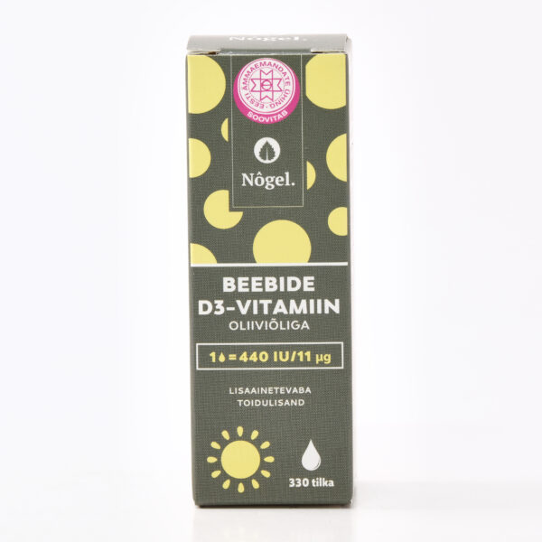 D3- vitamiin oliivõliga beebidele 10ml 440IU Nögel