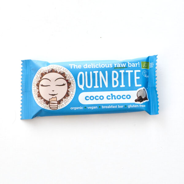 Toorbatoon Kookos-Šokolaad 30g Quin Bite