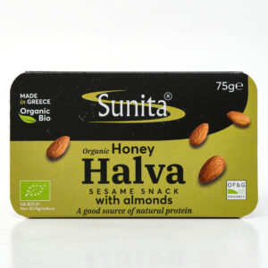 Seesamihalvaa mee ja mandlitega 75g Sunita