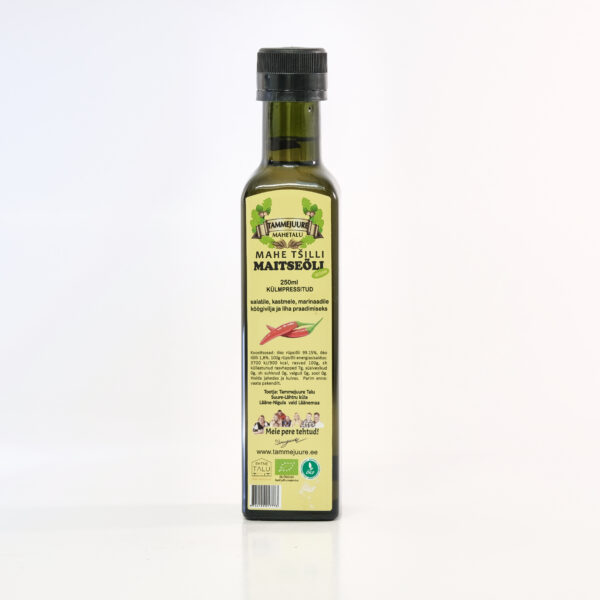 Maitseõli küüslauguga 250ml Tammejuure Mahetalu