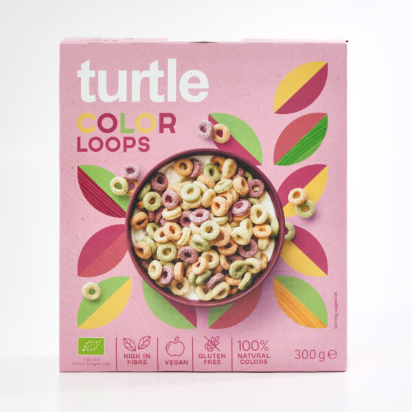 Värvilised hommikusöögirõngad 300g Turtle