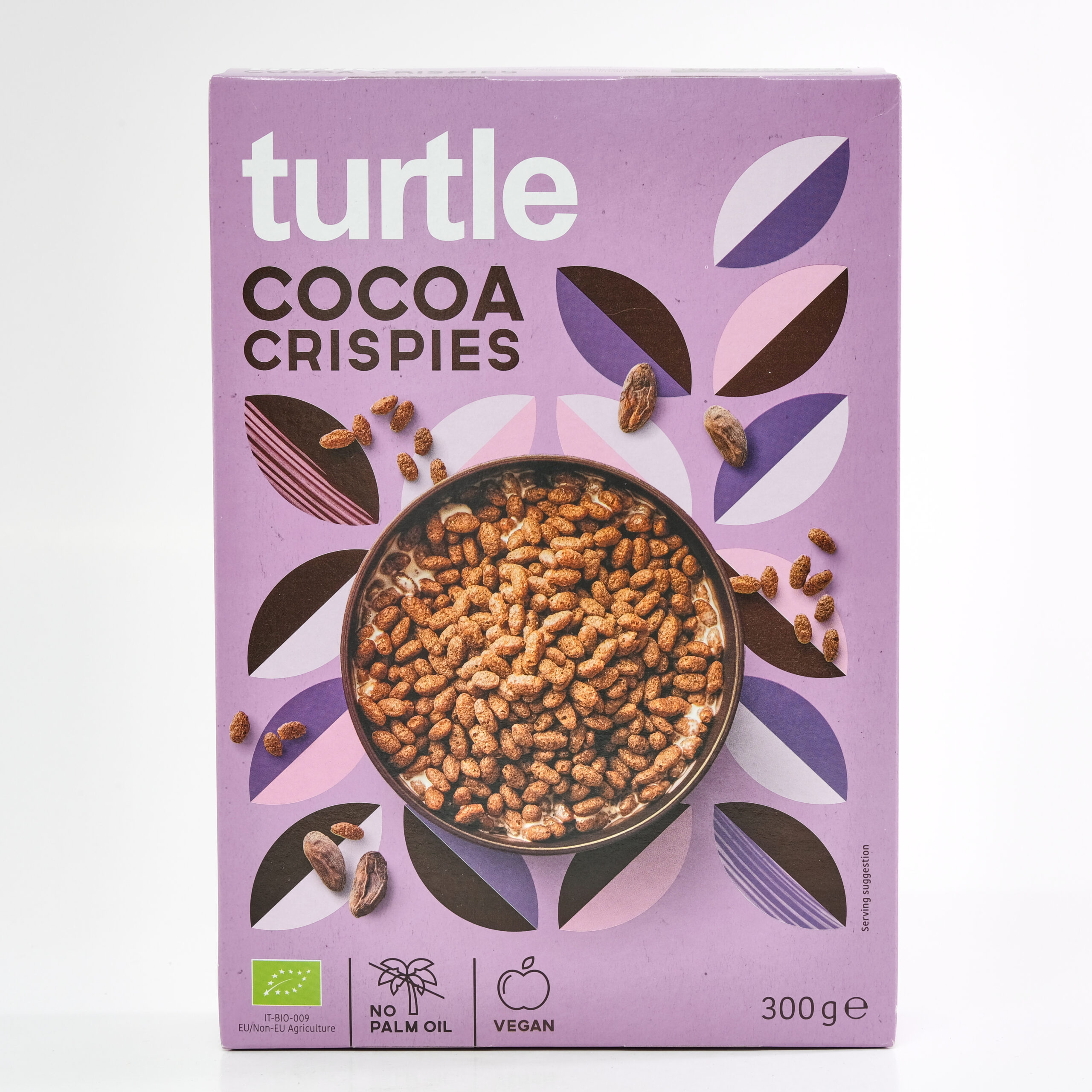 Paisutatud riisihelbed kakaoga 300g Turtle