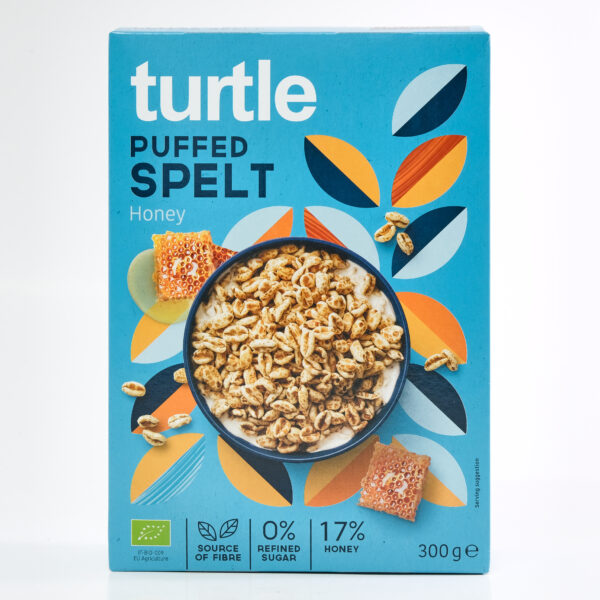 Paisutatud speltahelbed meega 300g Turtle