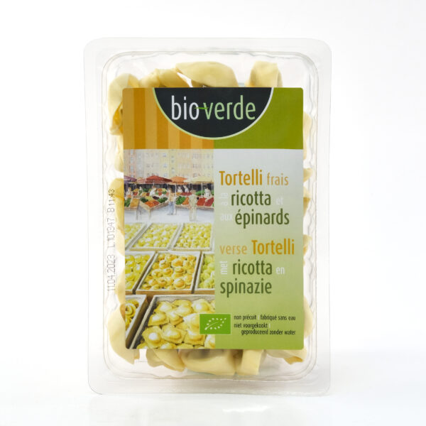 Tortellini ricotta ja spinatiga 250g Bioverde