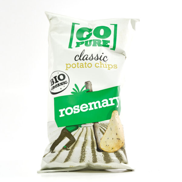 Kartulikrõpsud rosmariiniga 125g Go Pure