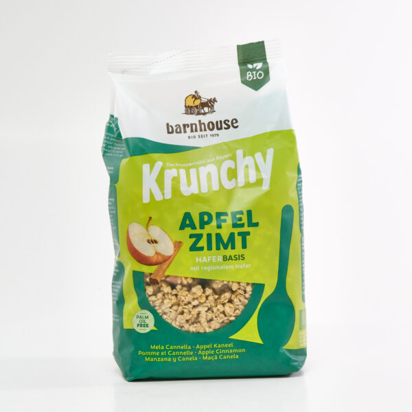 Krõbe müsli õuna-kaneeli 375g Barnhouse