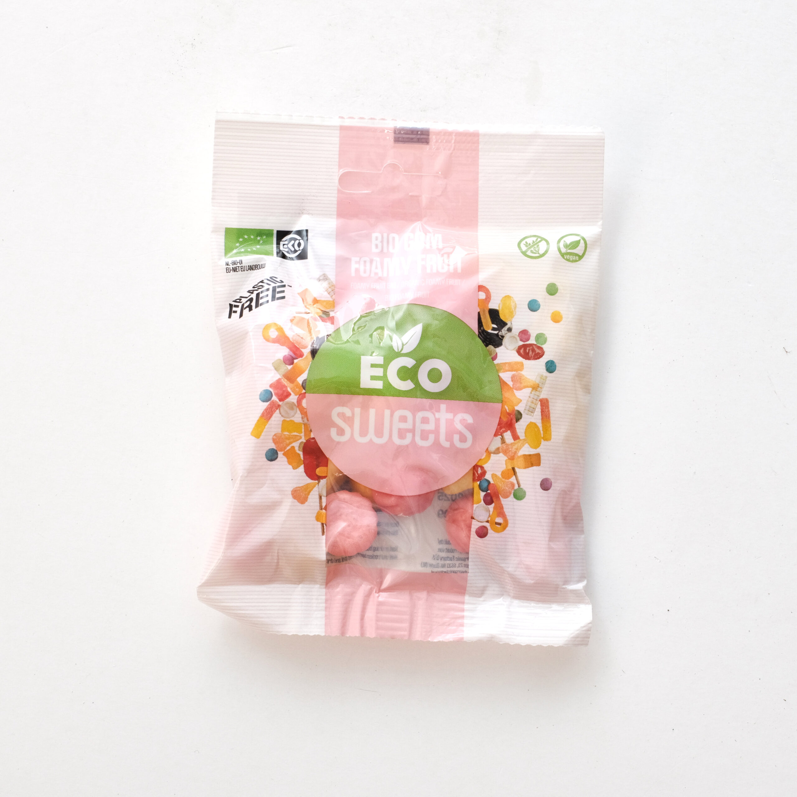 Pehmed puuviljakommid 68g Eco Sweets