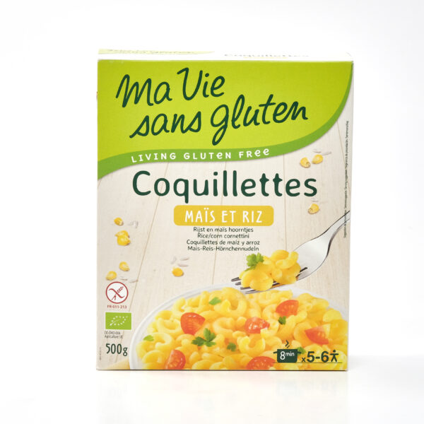 Sarvekesed maisi-riisijahust (gluteenivabad) 500g Ekibio