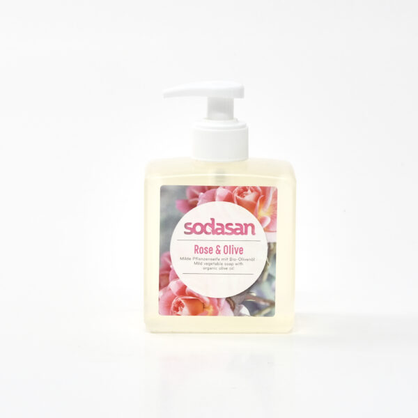 Vedelseep roosi-oliivi 300ml Sodasan