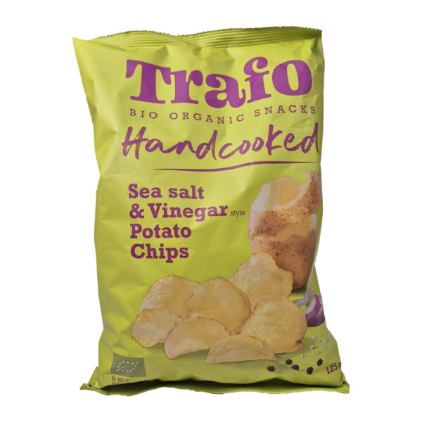 Kartulikrõpsud soola ja äädikaga 125g Trafo
