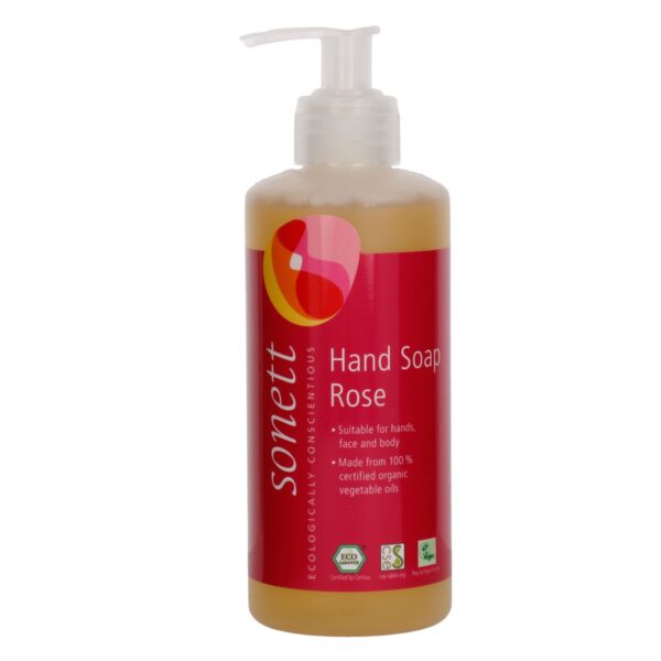 Vedelseep roosiga 300ml Sonett