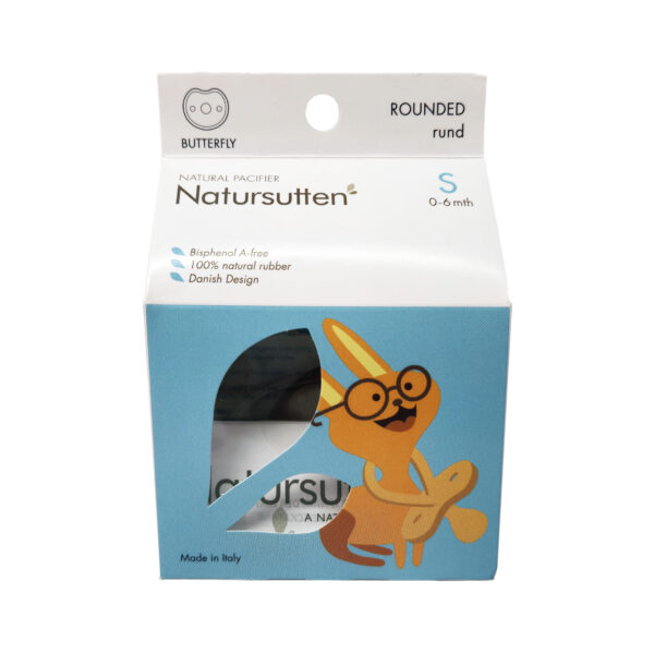 Kautšukist lutt 0-6 kuud (ümar) Natursutten