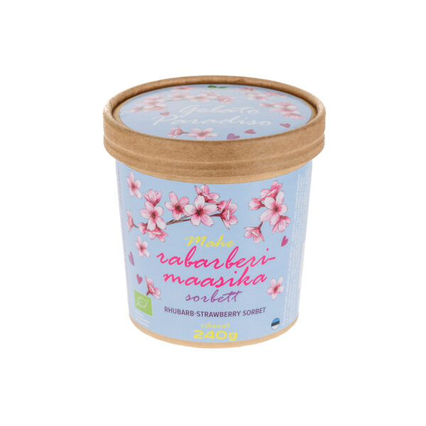 Rabarberi-maasika sorbett 350ml Wilawander OÜ