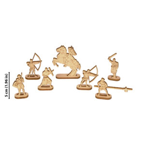 Puidust sõdurite komplekt 7tk Artem Arbor