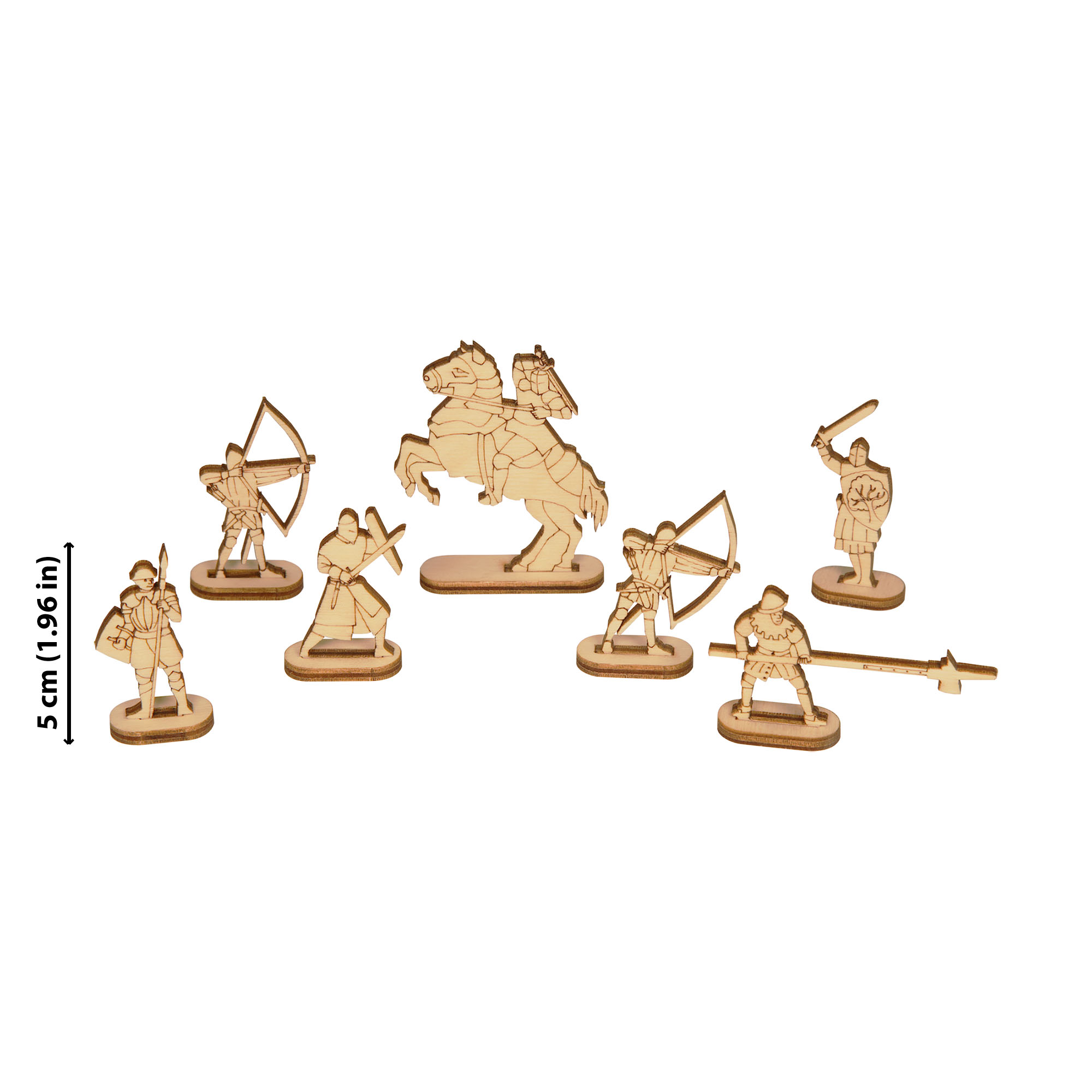 Puidust sõdurite komplekt 7tk Artem Arbor
