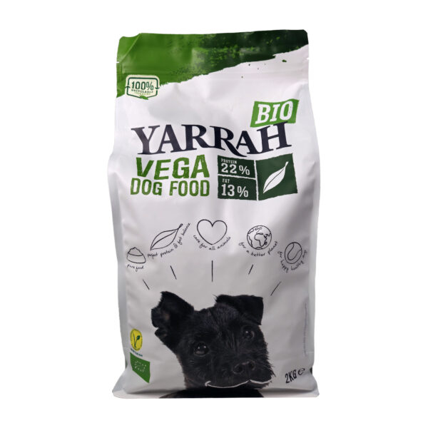 Koerte kuivtoit vegetarian 2kg Yarrah
