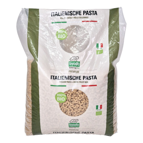 Sarvekesed täistera durumnisujahust 5kg Byodo