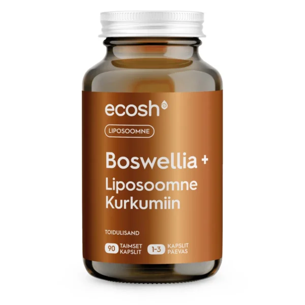 Liposoomne kurkumiin + boswellia 60tk Ecosh