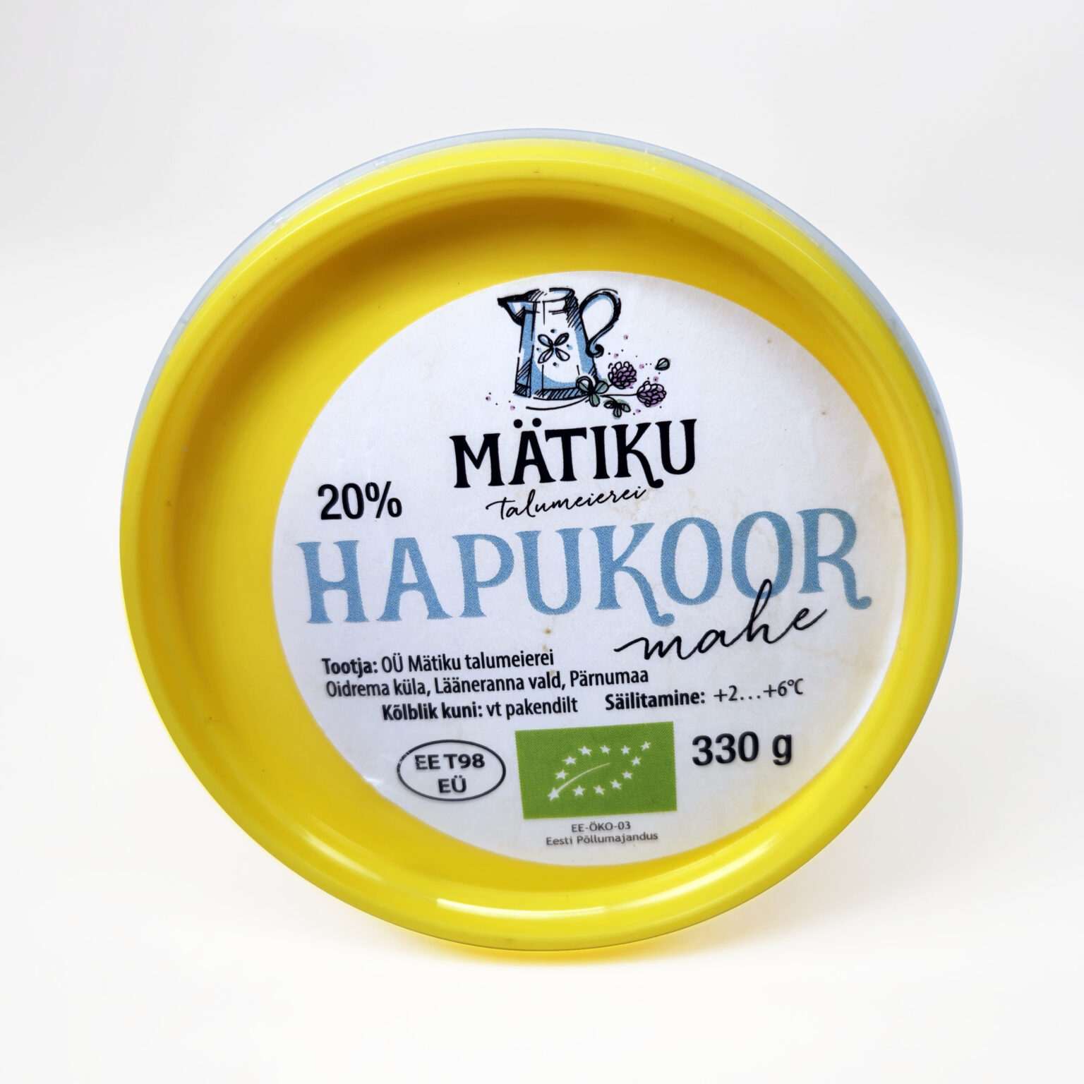 Hapukoor 330g M tiku Talu O Sahver ee Hapukoor 330g M tiku Talu O Sahver ee