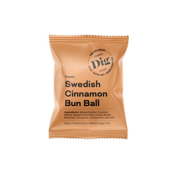 Kaneelisaiakese pall 25g Get Raw