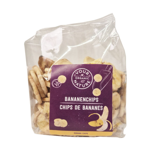 Banaanilaastud 160g Your Organic Nature