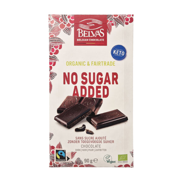Poolmõru šokolaad 54% (KETO) 90g Belvas