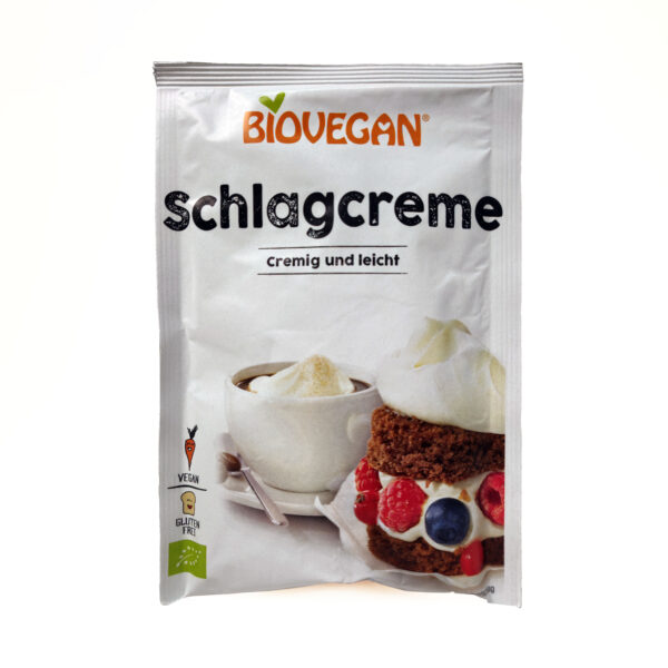 Vahustatav vegan toidukreem 54g Biovegan
