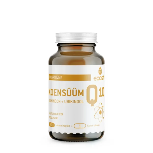 Koensüüm Q10 60 kapslit Ecosh