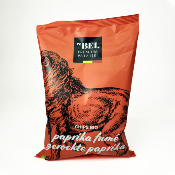 Kartulikrõpsud suitsupaprikaga 125g reBEL